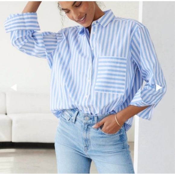 AYR Tops - AYR The Deep End Button-Down